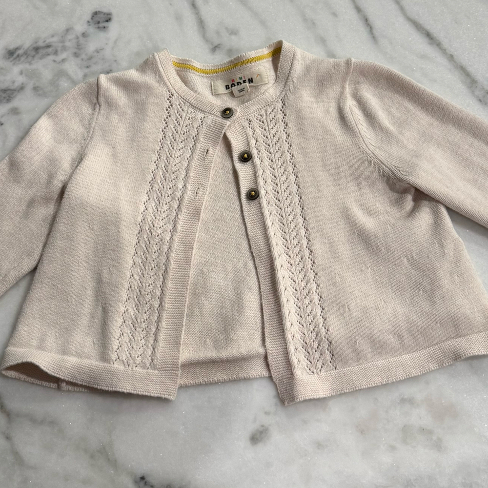Mini Bowden 4 T-5T cardigan
Preowned